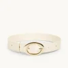 Women Dylan Kain - The Heidi Belt (Cream / Light Gold)