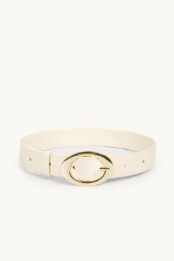 Women Dylan Kain - The Heidi Belt (Cream / Light Gold)