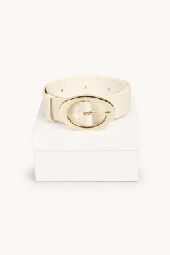 Women Dylan Kain - The Heidi Belt (Cream / Light Gold)