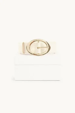 Women Dylan Kain - The Heidi Belt (Cream / Light Gold)