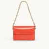Women Dylan Kain - THE JUICY PATENT WALLET (ORANGE SUNSET)