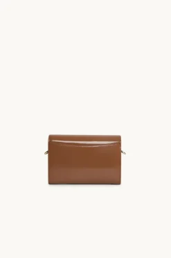 Women Dylan Kain - The Juicy Patent Wallet Chocolate (Light Gold)