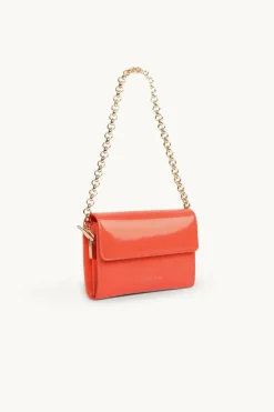 Women Dylan Kain - THE JUICY PATENT WALLET (ORANGE SUNSET)