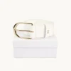 Women Dylan Kain - The Nika Luxe Belt White