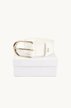 Women Dylan Kain - The Nika Luxe Belt White