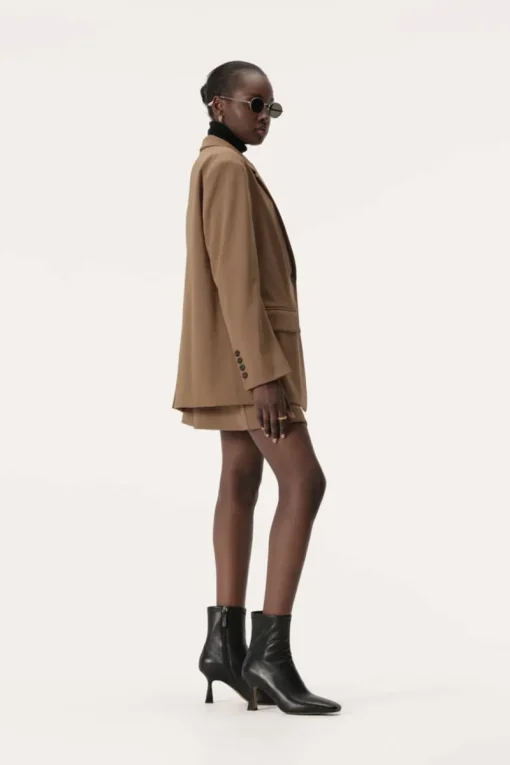 Women Elka Collective ELKA COLLECTICE - RAQUEL BLAZER (Dark Taupe)