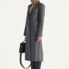 Elka Collective - ALBA COAT (Dark Grey Marle)