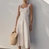 Elka Collective - Arabella Dress (Natural Fleck)