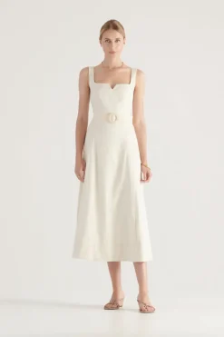 Elka Collective - Arabella Dress (Natural Fleck)