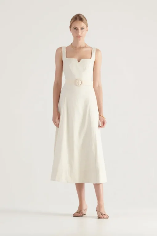 Elka Collective - Arabella Dress (Natural Fleck)