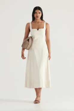 Elka Collective - Arabella Dress (Natural Fleck)