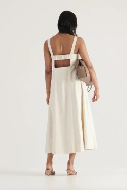 Elka Collective - Arabella Dress (Natural Fleck)