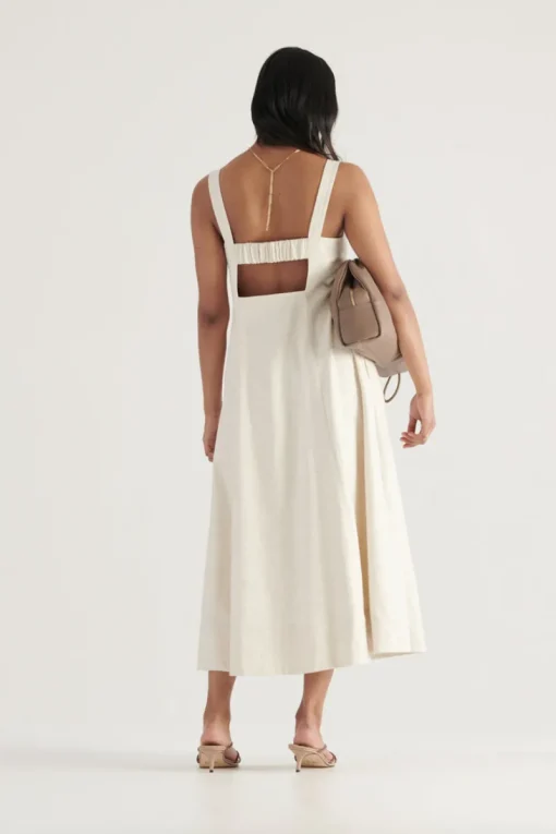 Elka Collective - Arabella Dress (Natural Fleck)