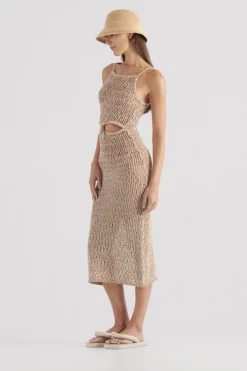 Elka Collective - Arizona Knit Dress (Tan Mix)