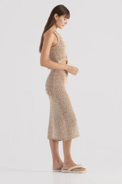 Elka Collective - Arizona Knit Dress (Tan Mix)