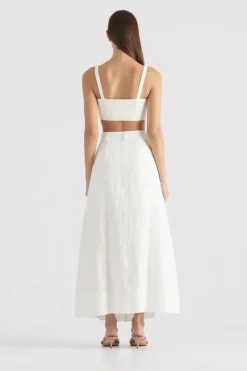 Elka Collective - Ava Knit Bralette (White)