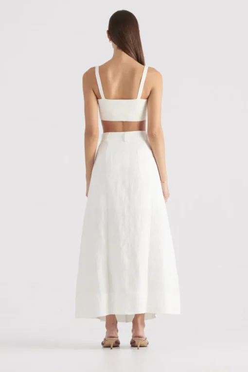 Elka Collective - Ava Knit Bralette (White)