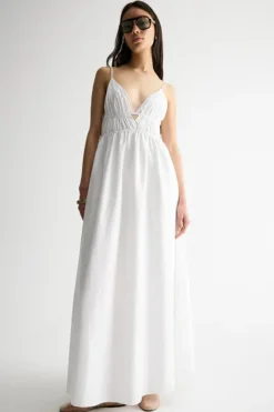Elka Collective - CLOVE DRESS (WHITE)