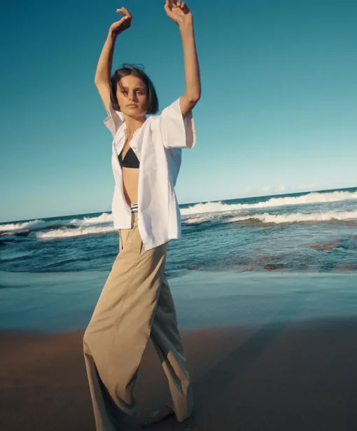 Elka Collective - Estella Pant (Sand)