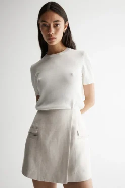 Women Elka Collective - FLORETTA SKIRT (NATURAL)