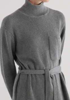 Elka Collective - Franklin Knit Dress (Charcoal Marle)
