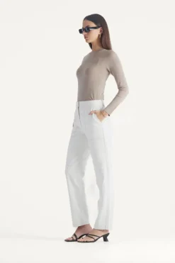 Elka Collective - Hayward Pant (Ivory)