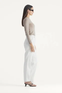 Elka Collective - Hayward Pant (Ivory)