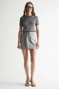 Elka Collective - LAGUNA KNIT VEST (DARK CHROME LUREX)