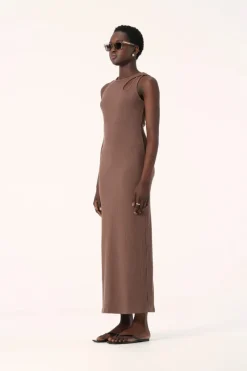 Elka Collective - Liguria Dress (Cocoa)