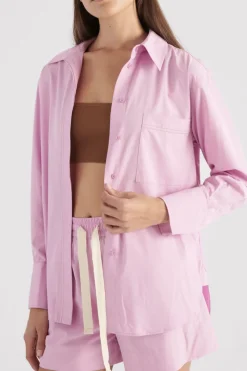 Women Elka Collective - LINDSEY SHIRT (FUSCHIA)