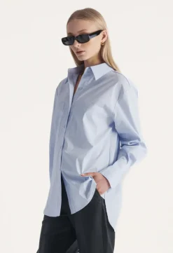 Women Elka Collective - LORETTA SHIRT (LIGHT BLUE)