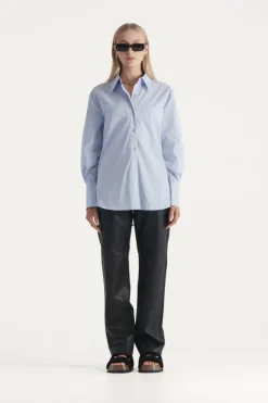 Women Elka Collective - LORETTA SHIRT (LIGHT BLUE)