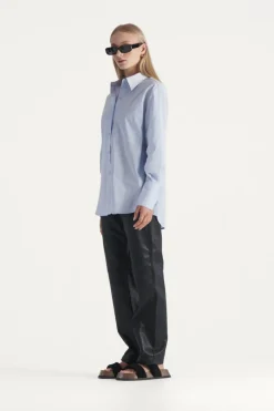 Women Elka Collective - LORETTA SHIRT (LIGHT BLUE)