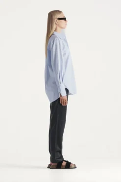 Women Elka Collective - LORETTA SHIRT (LIGHT BLUE)