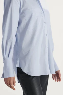 Women Elka Collective - LORETTA SHIRT (LIGHT BLUE)