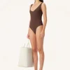 Elka Collective - Lya Knit Bodysuit (Chocolate)