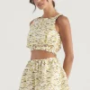 Elka Collective - Mari Top (Citrus Print)