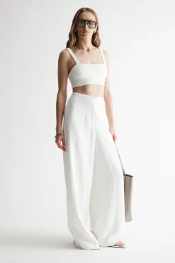 Elka Collective - PALERMO KNIT BRALETTE (WHITE)