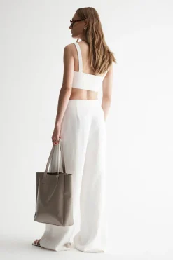 Elka Collective - PALERMO KNIT BRALETTE (WHITE)