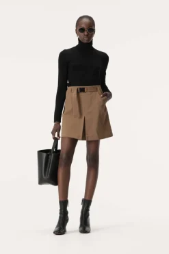 Women Elka Collective - Raquel Skirt (Dark Taupe)