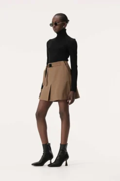 Women Elka Collective - Raquel Skirt (Dark Taupe)