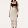 Women Elka Collective - Rivera Skirt (Ivory)