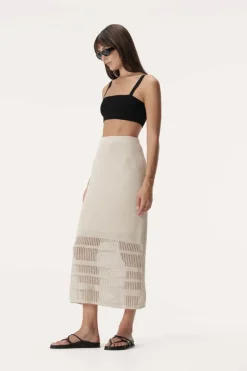 Women Elka Collective - Rivera Skirt (Ivory)