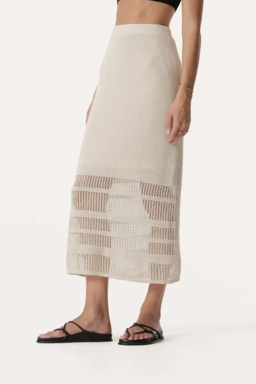 Women Elka Collective - Rivera Skirt (Ivory)