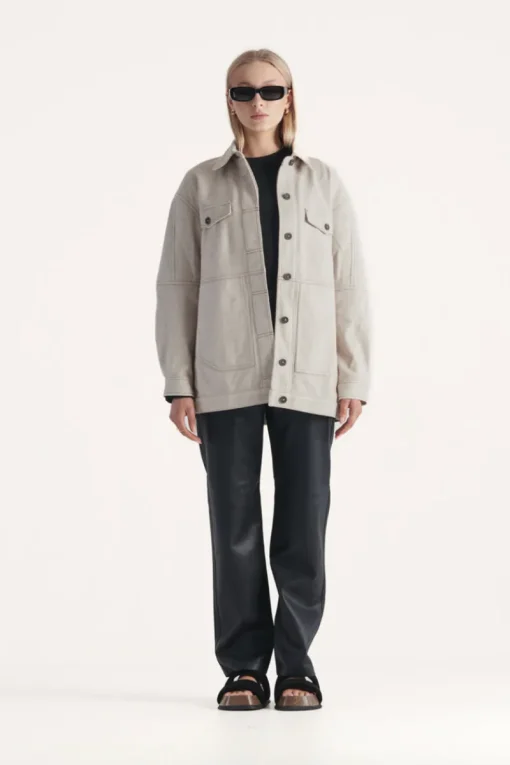 Elka Collective - Santino Jacket (Oat Twill)