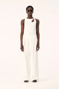 Elka Collective - Silves Knit Top (White)