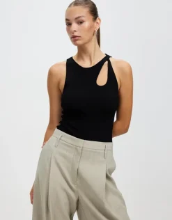 Elka Collective - Silves Knit Top (Black)