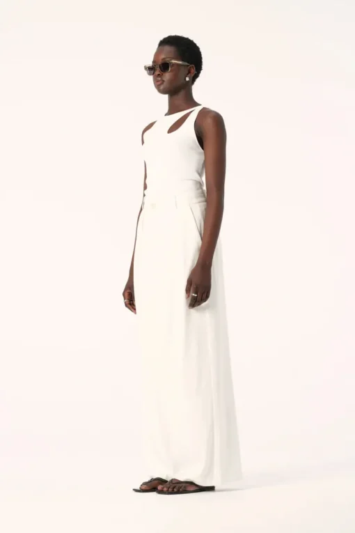 Elka Collective - Silves Knit Top (White)