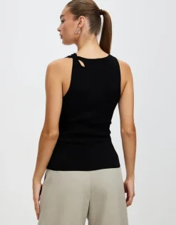 Elka Collective - Silves Knit Top (Black)