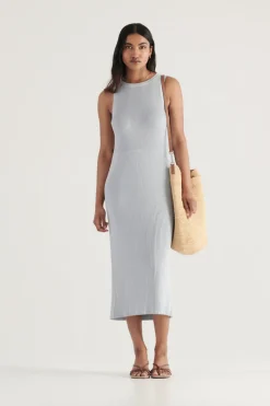 Elka Collective - Stevie Knit Dress (Seamist)